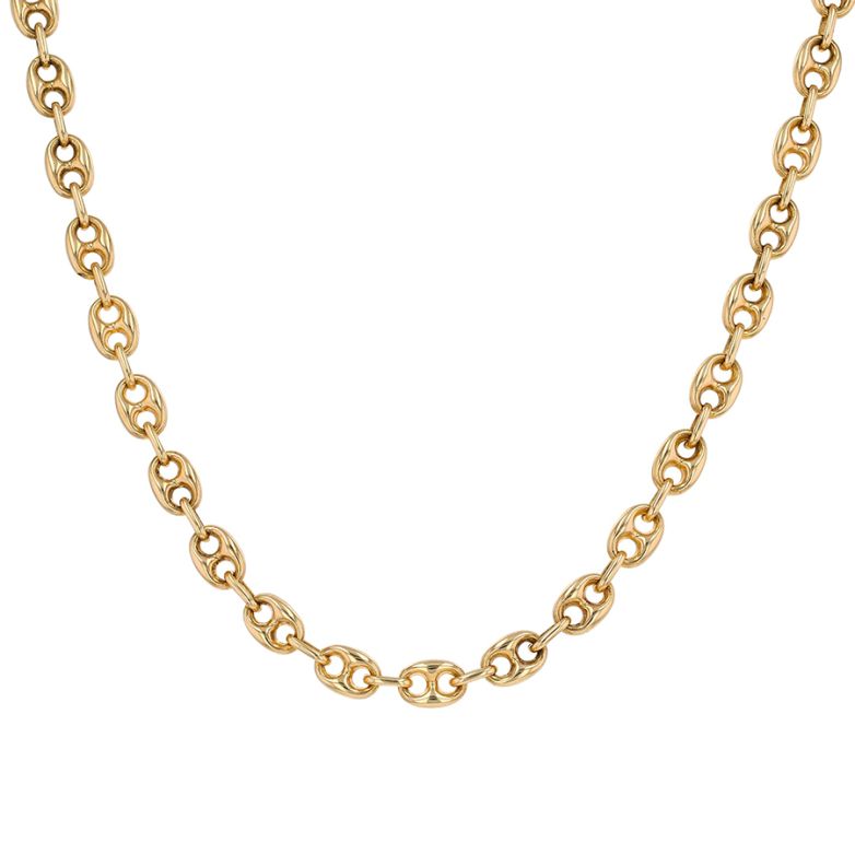 Chaine grain de café or jaune 30.48g Comme neuf -  reconditionné disponible sur Gemme Les Bijoux